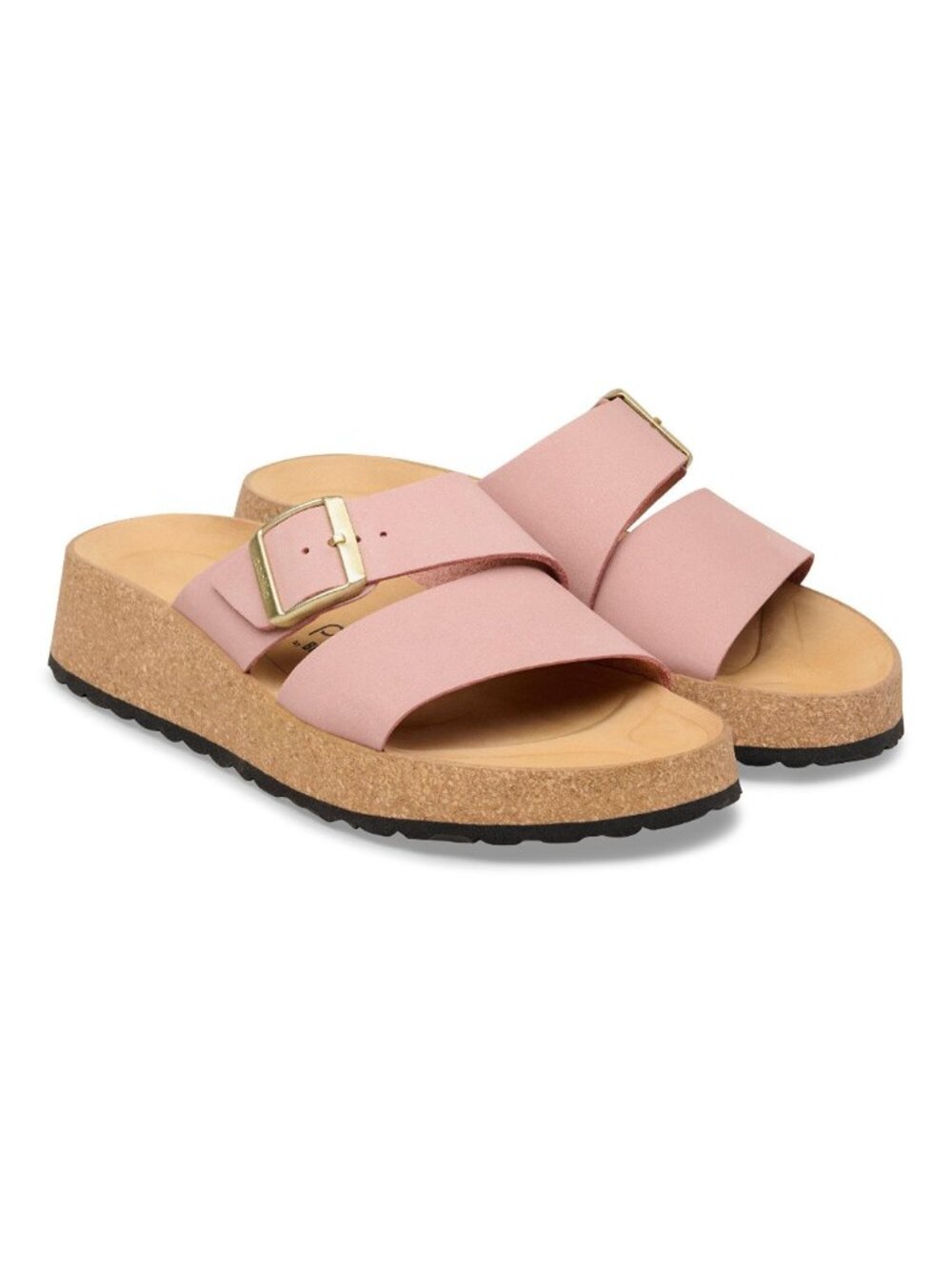 Almina Nubuck Leather Sandals